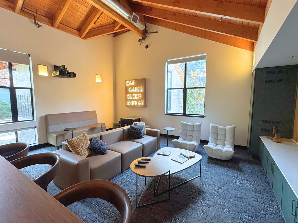 Living Area Living Area at The Lakes in Bellevue, Washington 98007